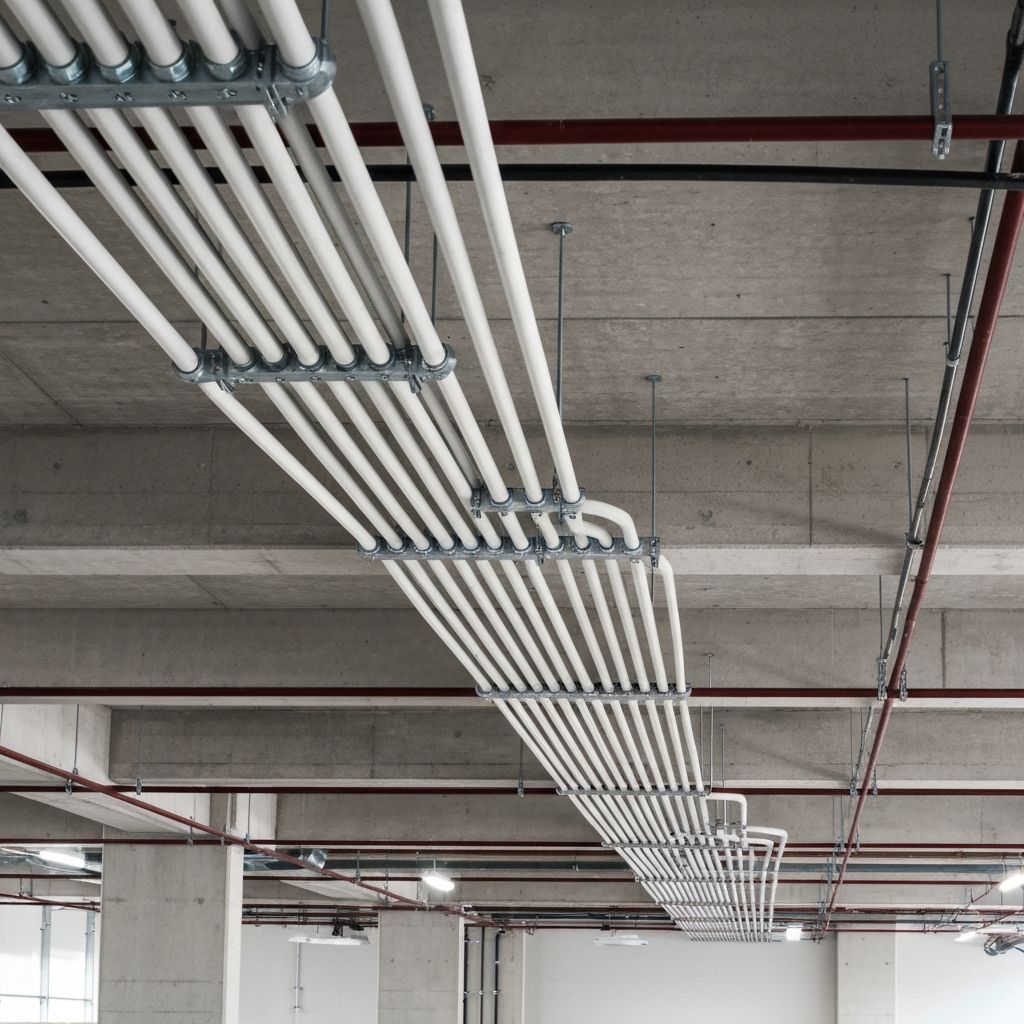 Clean conduit installation