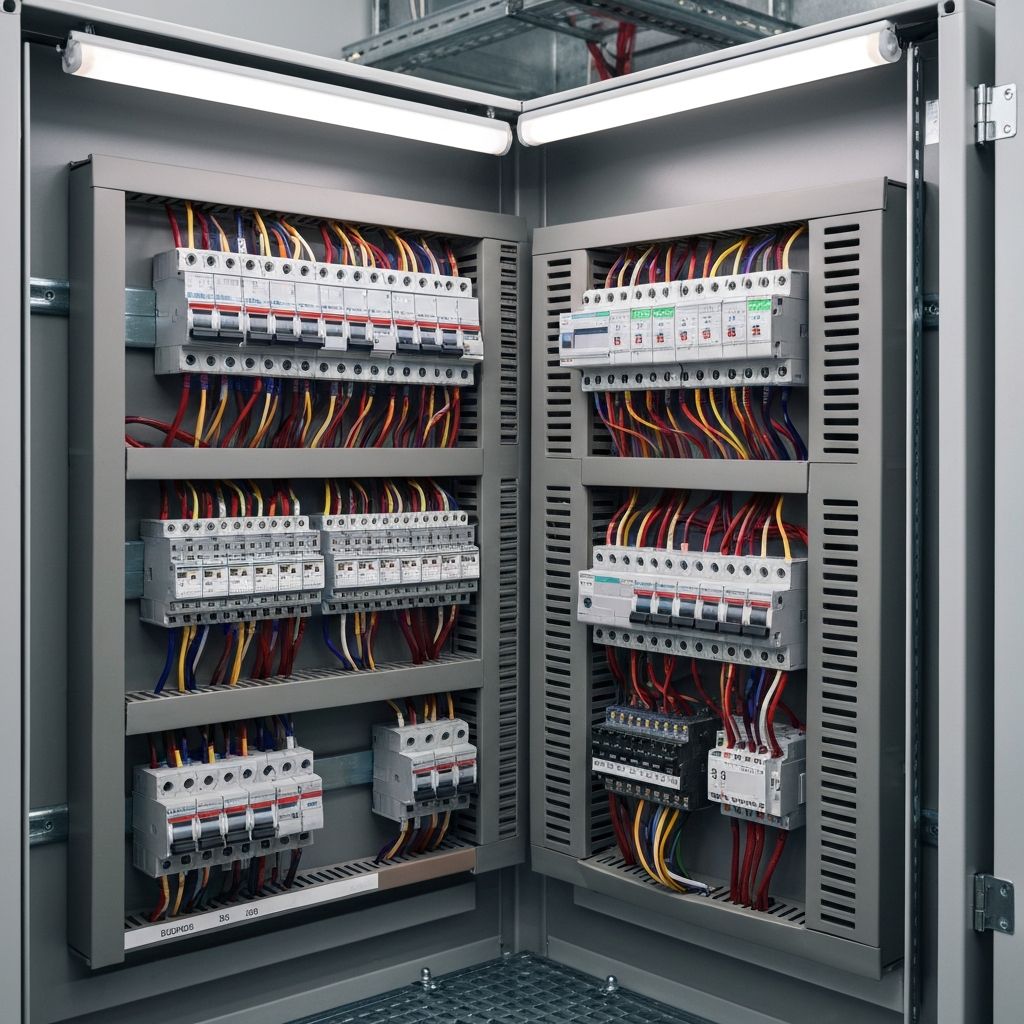 Panel upgrade for manufacturing facility